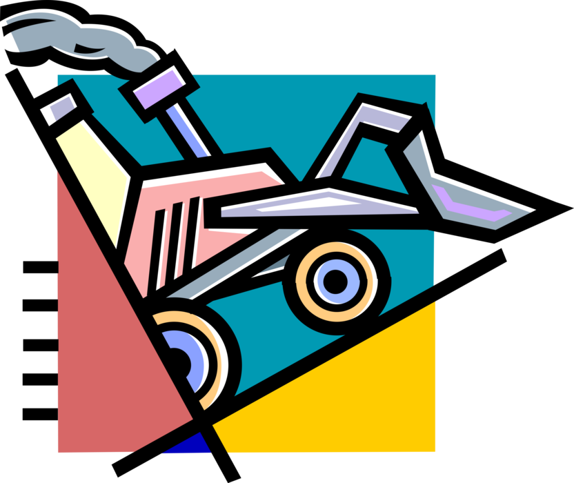 Construction Vector Image Illustration Of Industry - Clip Art - Png Download (832x700), Png Download