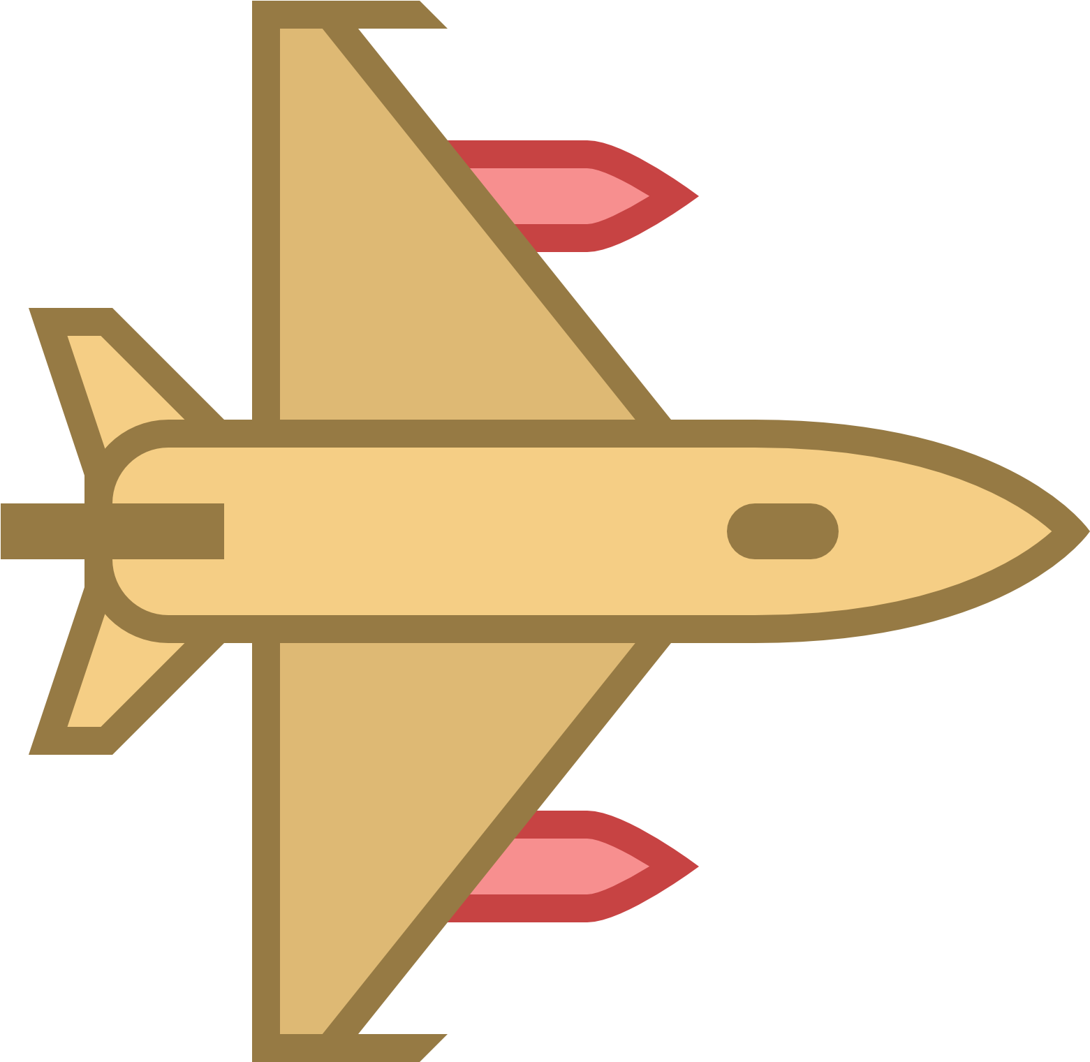 Jet Clipart Fighter Jet - Jet Birds Eye View - Png Download (1600x1600), Png Download