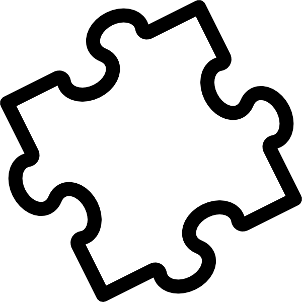 Puzzle Vector Png Icon Clipart (600x600), Png Download