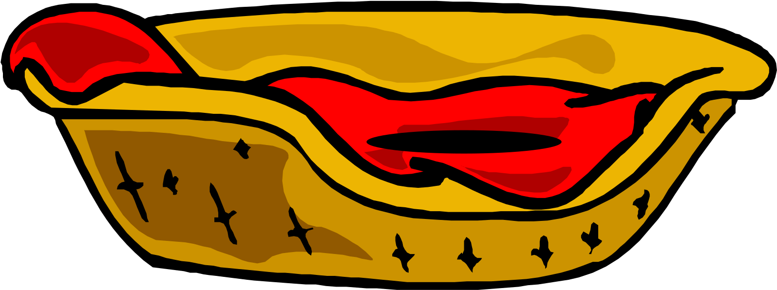 Dog Bed Clipart By Liftarn - Dog Bed Clip Art - Png Download (1200x470), Png Download