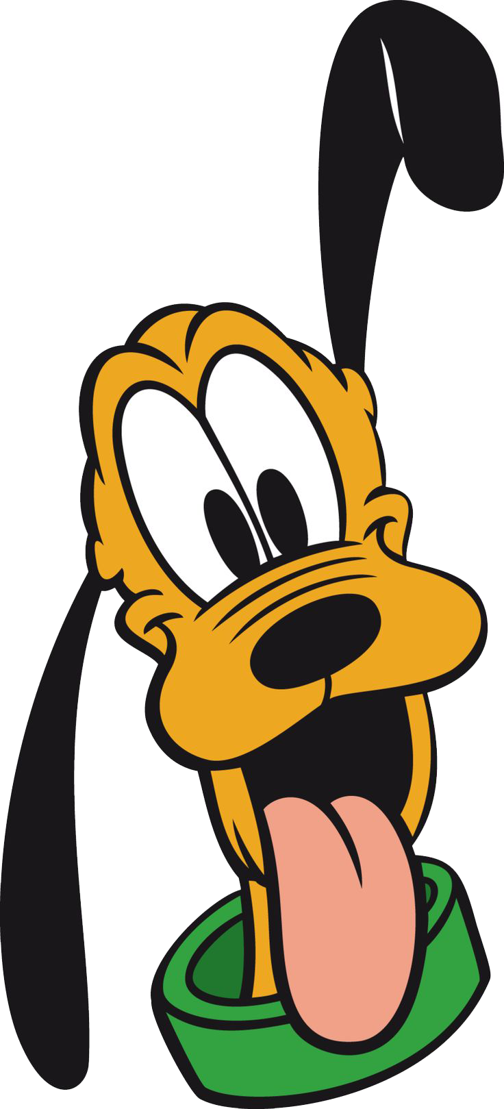 Pluto - Pluto Dog Clipart (603x1326), Png Download
