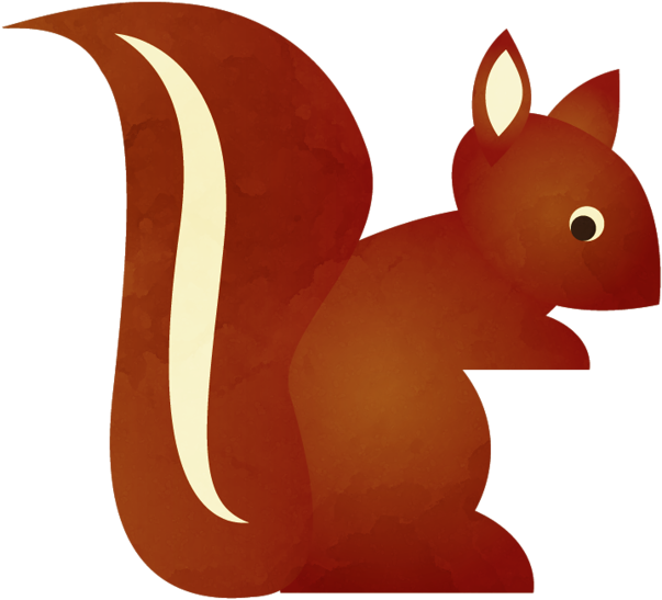Squirrel Woodland Critters, Woodland Creatures, Woodland - Clip Art - Png Download (800x758), Png Download