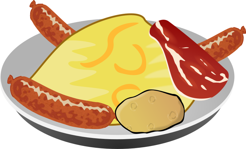 Free Sauerkraut - Sausage Clip Art - Png Download (800x485), Png Download