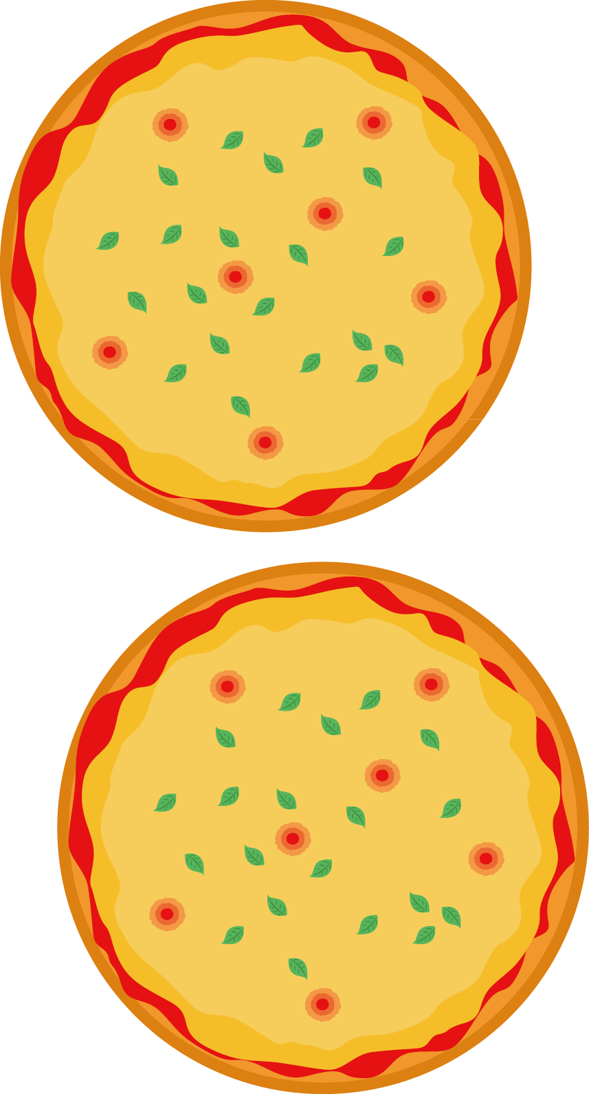 Italian Cuisine Fast Food - Pizza Icon Clipart (857x1590), Png Download