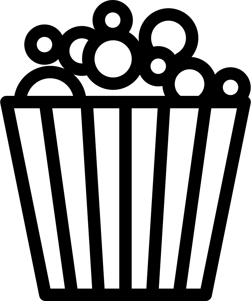 Cinema Popcorn Comments - Palomitas Cine Png Icono Clipart (816x980), Png Download
