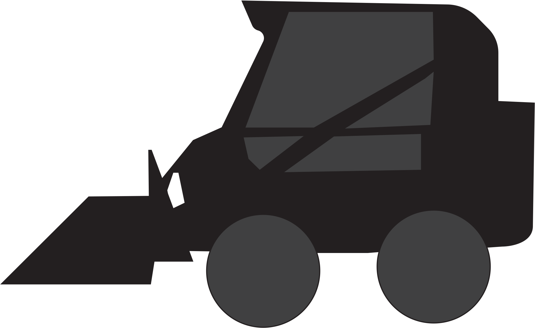 Jpg Royalty Free Stock Grading Clip Art Library - Excavator - Png Download (2050x1289), Png Download