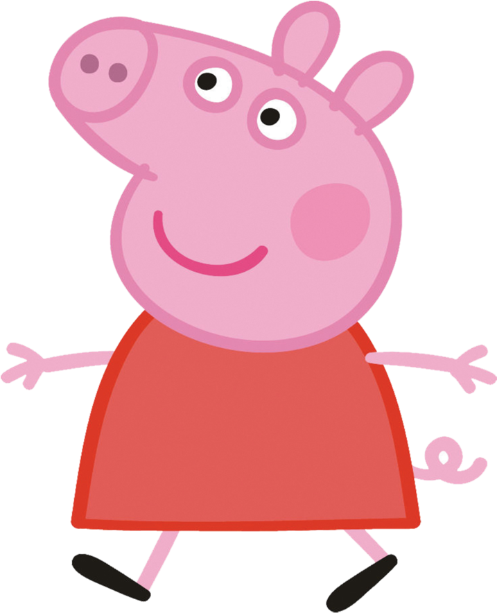 Minus George Pig, Clip Art, Image, Birthdays - Peppa Pig Mini Figurine Set - Png Download (716x900), Png Download