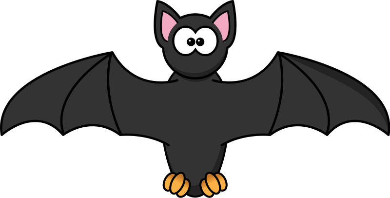 Bat Cartoon - Clip Art Of Bat - Png Download (800x406), Png Download