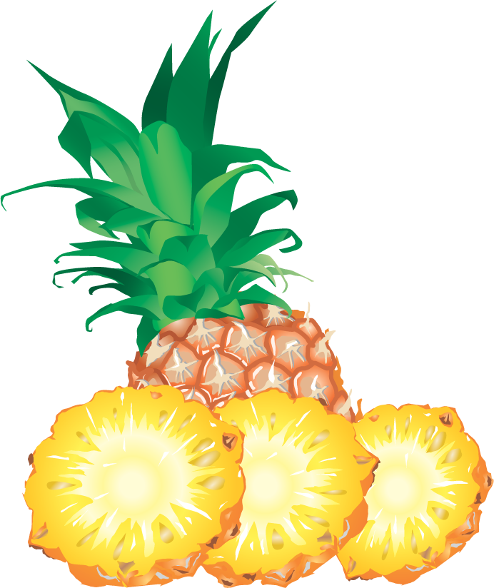 Png Photo, Pineapple, Apple Pen, Vegetables, Clip Art, - Vector Transparent Png (692x824), Png Download