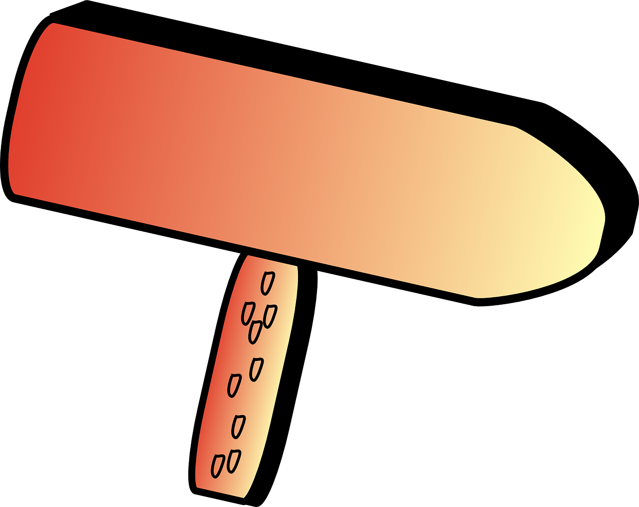 Signs Direction Arrow - Cartoon Road Sign Clipart (1280x1015), Png Download