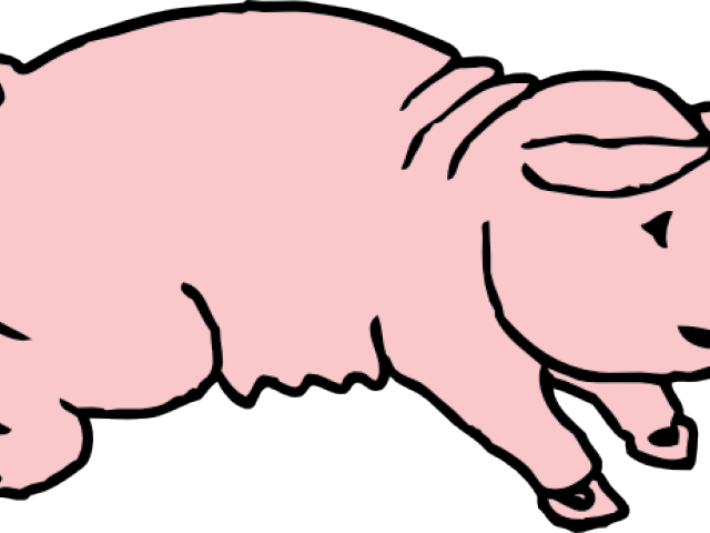Original - Custom Cartoon Pig Throw Blanket Clipart (640x480), Png Download