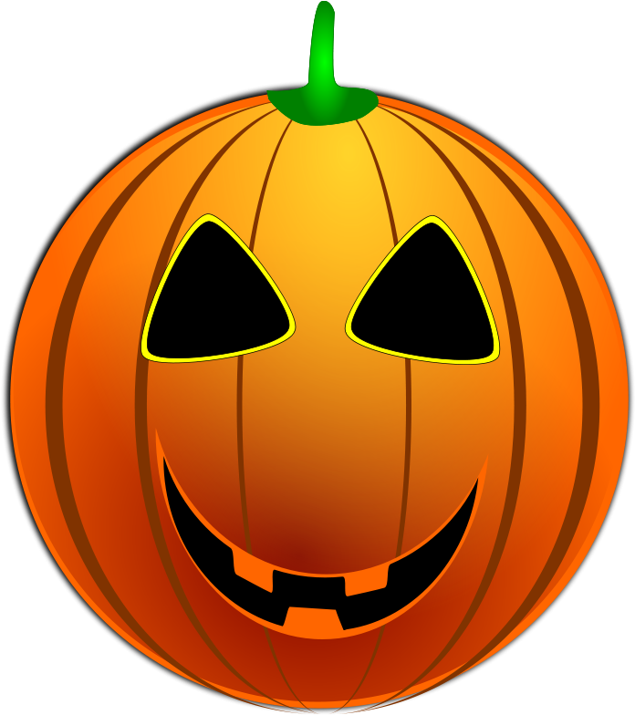 Halloween 0026 Free Vector - Jack O Lantern Clip Art - Png Download (800x800), Png Download