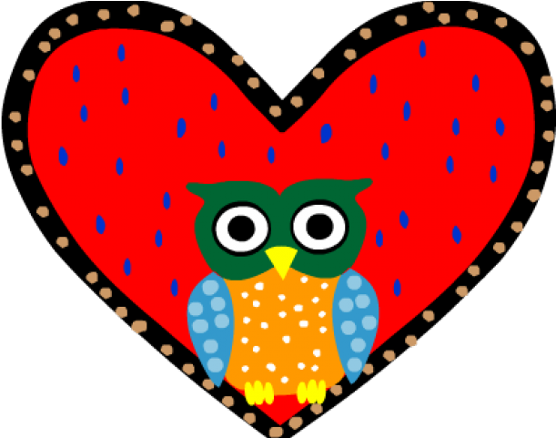 Love Birds Clipart Owl - Love - Png Download (640x480), Png Download