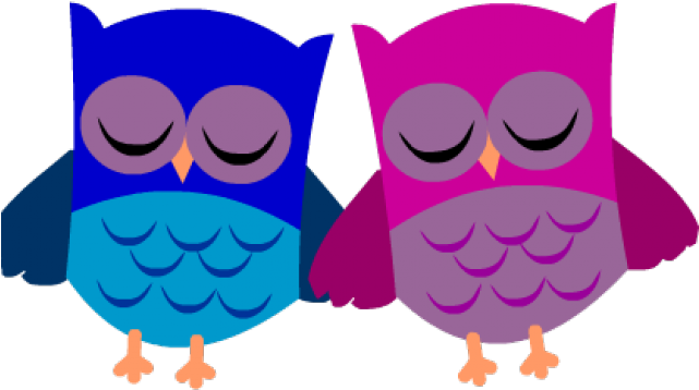 Love Birds Clipart Printable - Printable Stationery Owls - Png Download (640x480), Png Download