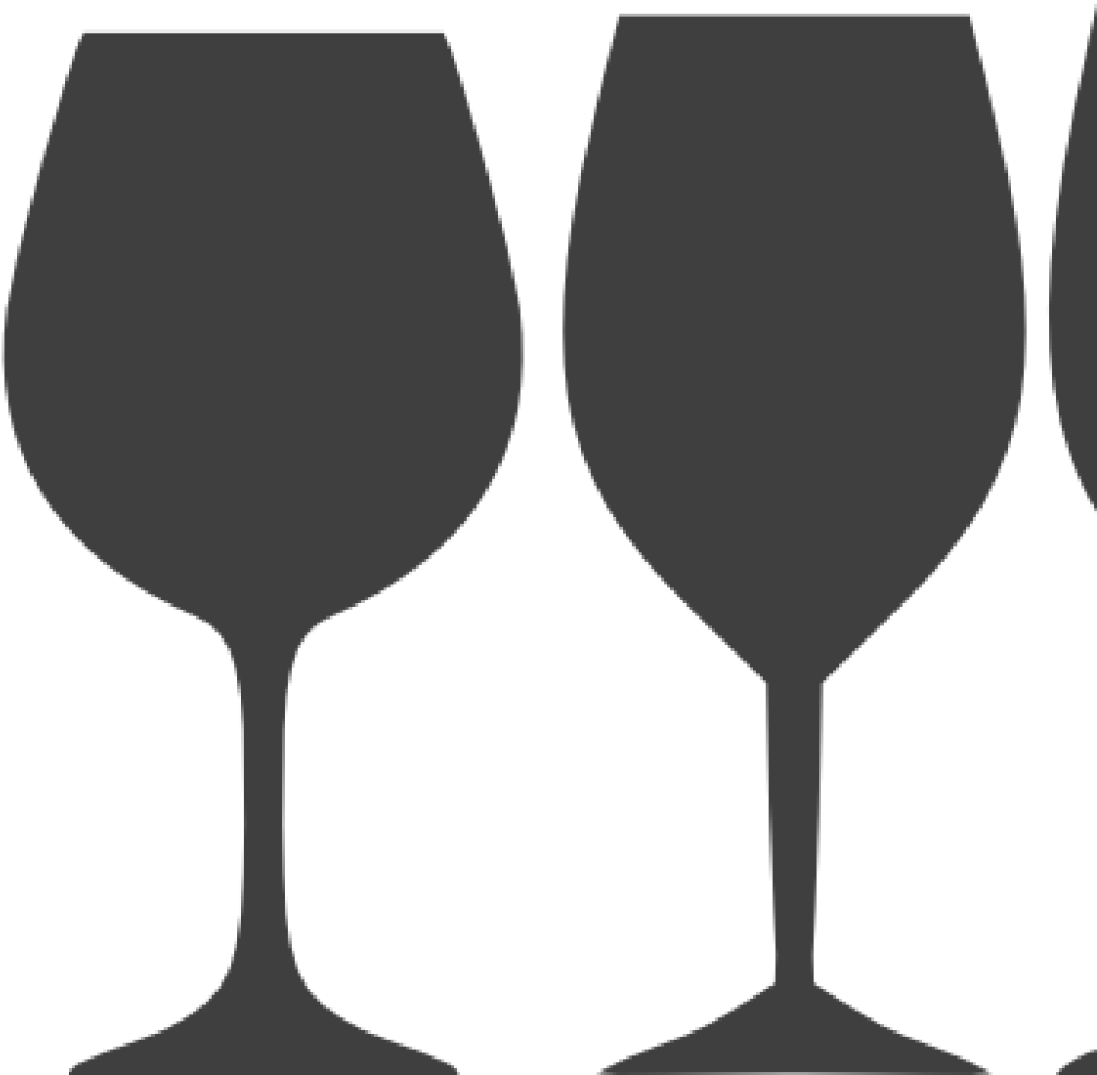 Wine Glass Clipart Dark Gray Wine Glasses Clip Art - Clip Art - Png Download (1024x1024), Png Download