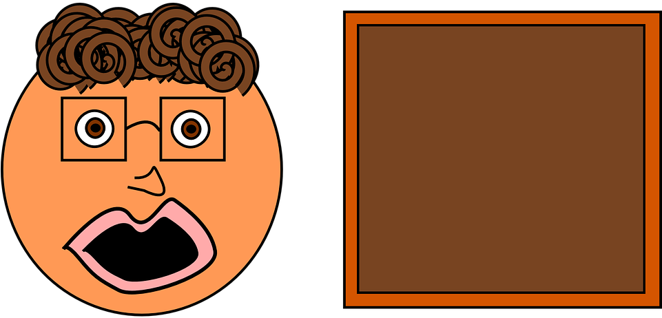 Free Vector Graphic Nerd Glasses Geek Crt Screen Image - Custom Nerd Face Shower Curtain Clipart (960x480), Png Download