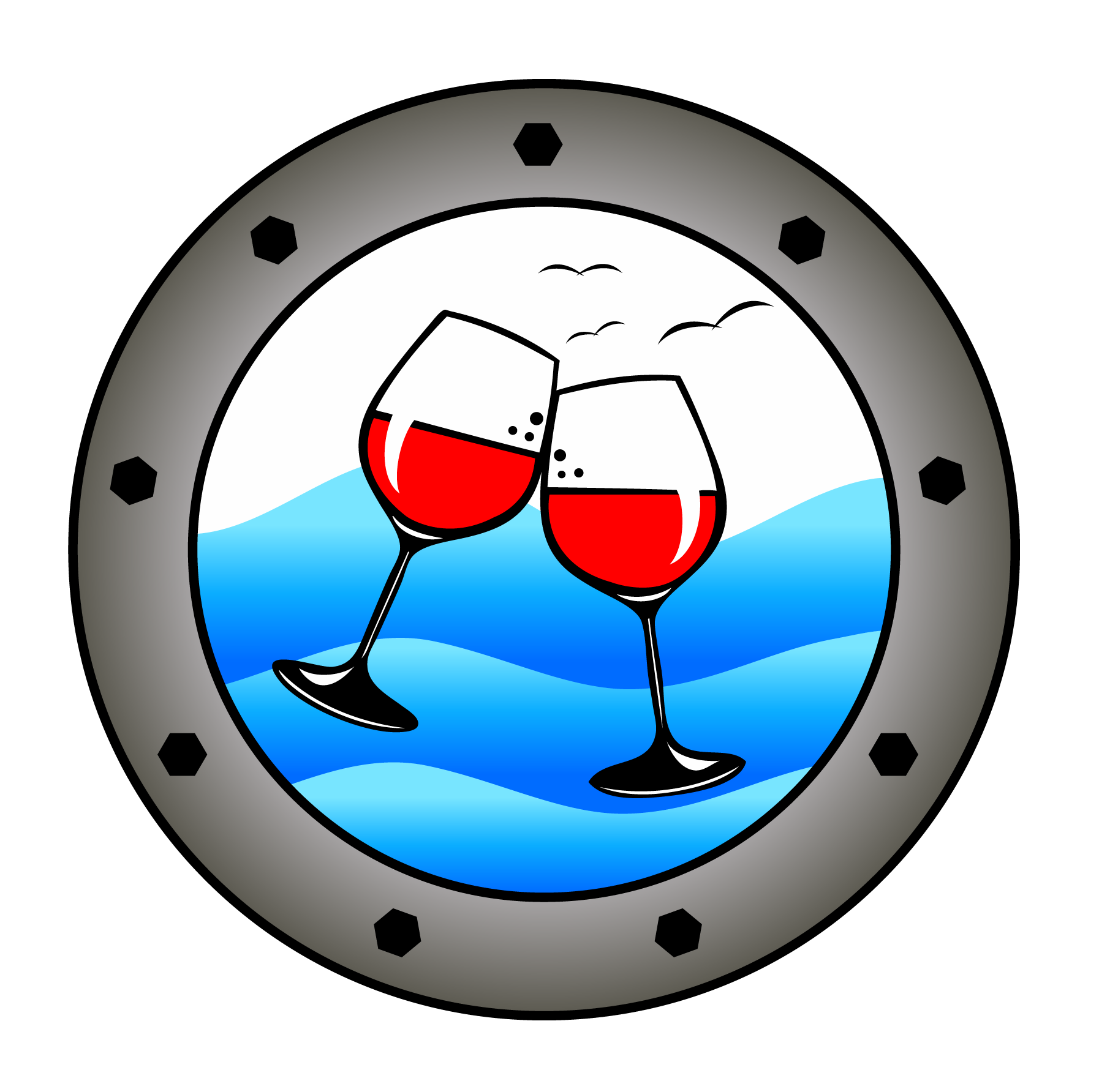 Png Transparent Brunch Clipart Champagne - Roll Products 140525 Label,green,3/4 (1800x1800), Png Download