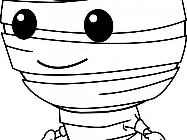 Mummy Clipart Mummy Wrap - Free Mummy Clip Art - Png Download (640x480), Png Download