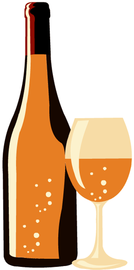 Clip Art New Year Wine Champagne Celebration - Wine - Png Download (600x630), Png Download