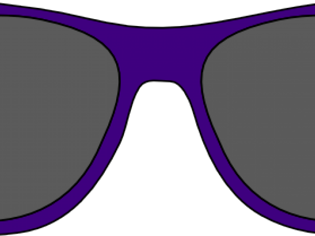 Sunglasses Clipart Purple - Purple Sunglasses - Png Download (640x480), Png Download