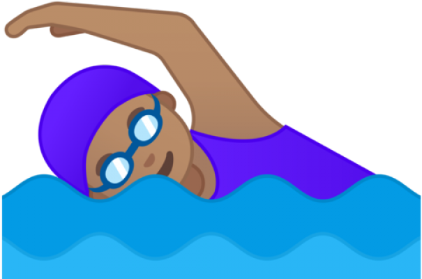 Swimming Clipart Google - Emoji - Png Download (640x480), Png Download