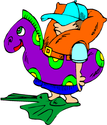 Swimming Clipart Cartoon - Clip Art - Png Download (640x480), Png Download