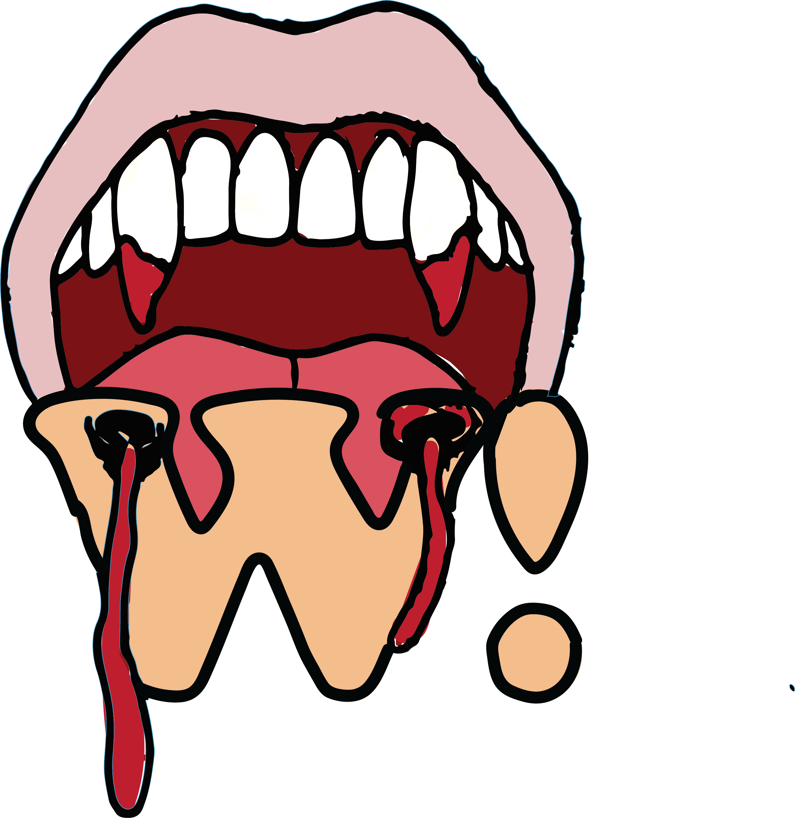 Vampire Clipart (2767x2848), Png Download