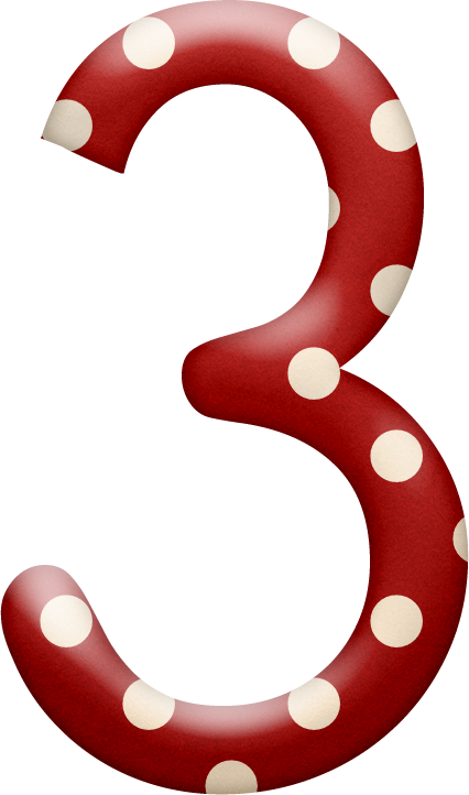 Numbers‿✿⁀ Clipart (426x722), Png Download