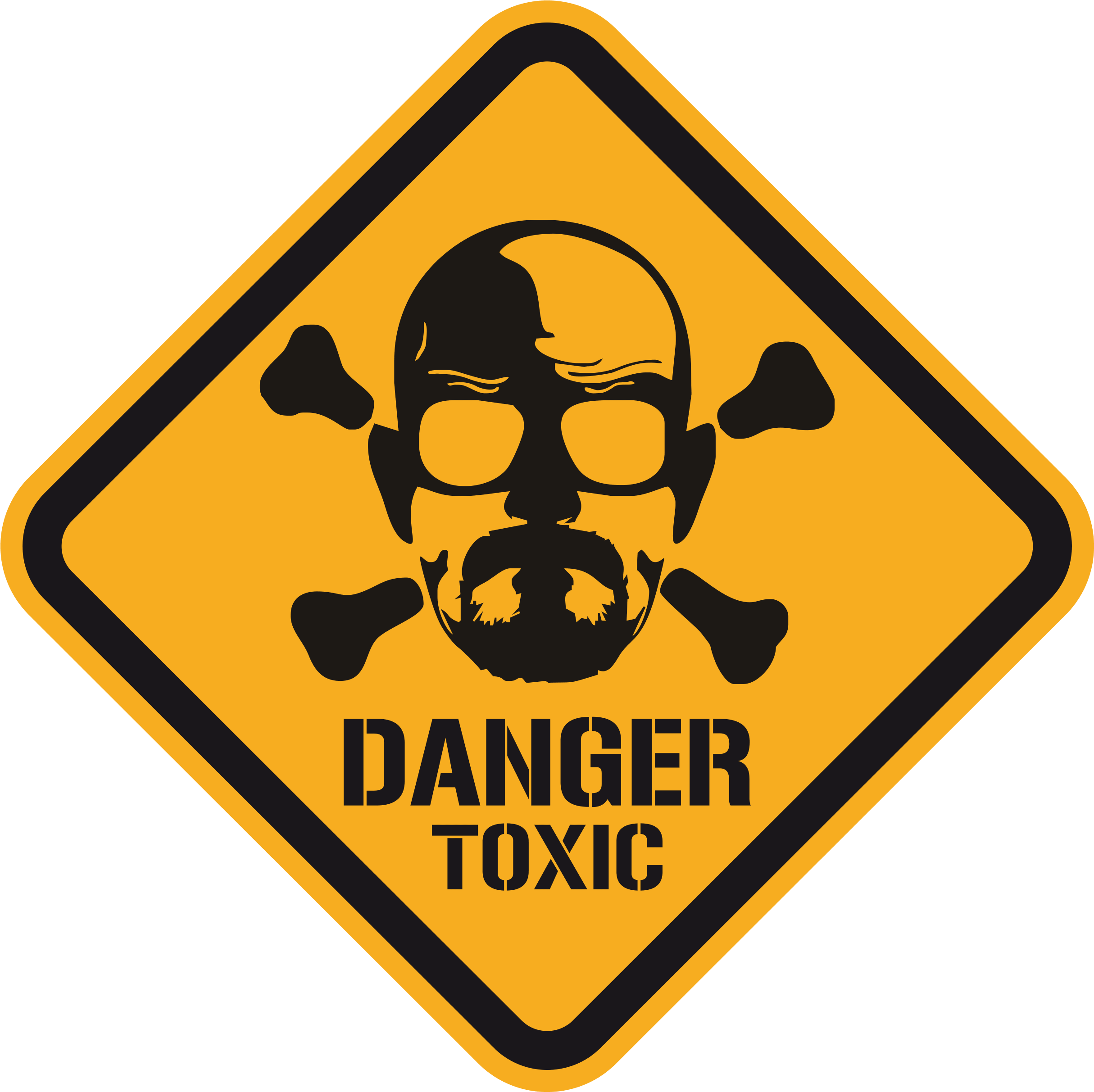 Animal Road Signs Australia Clipart (2500x2500), Png Download