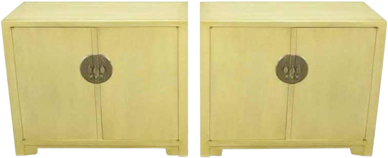 Exceptional Pair Baker Far East Collection Ivory Glazed - Mahogany Clipart (768x768), Png Download