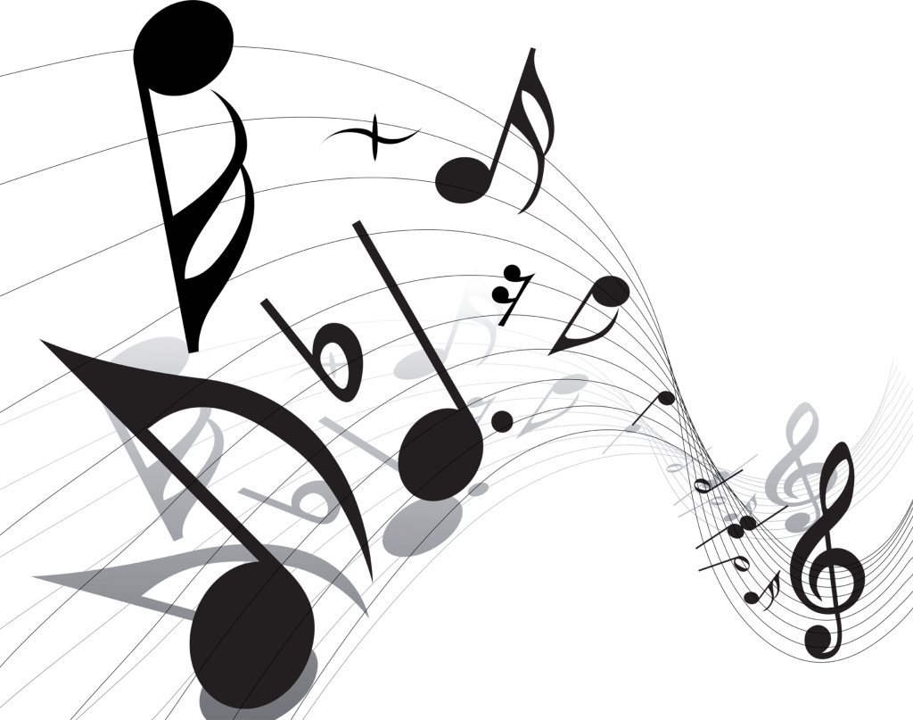 Pro-member - Music Notes Png Vector Clipart (1024x807), Png Download
