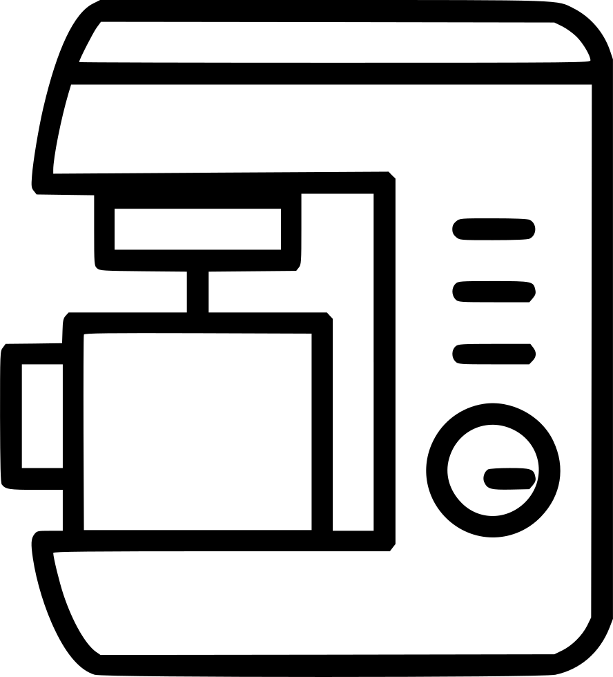 Standing Mixer Comments Clipart (888x980), Png Download