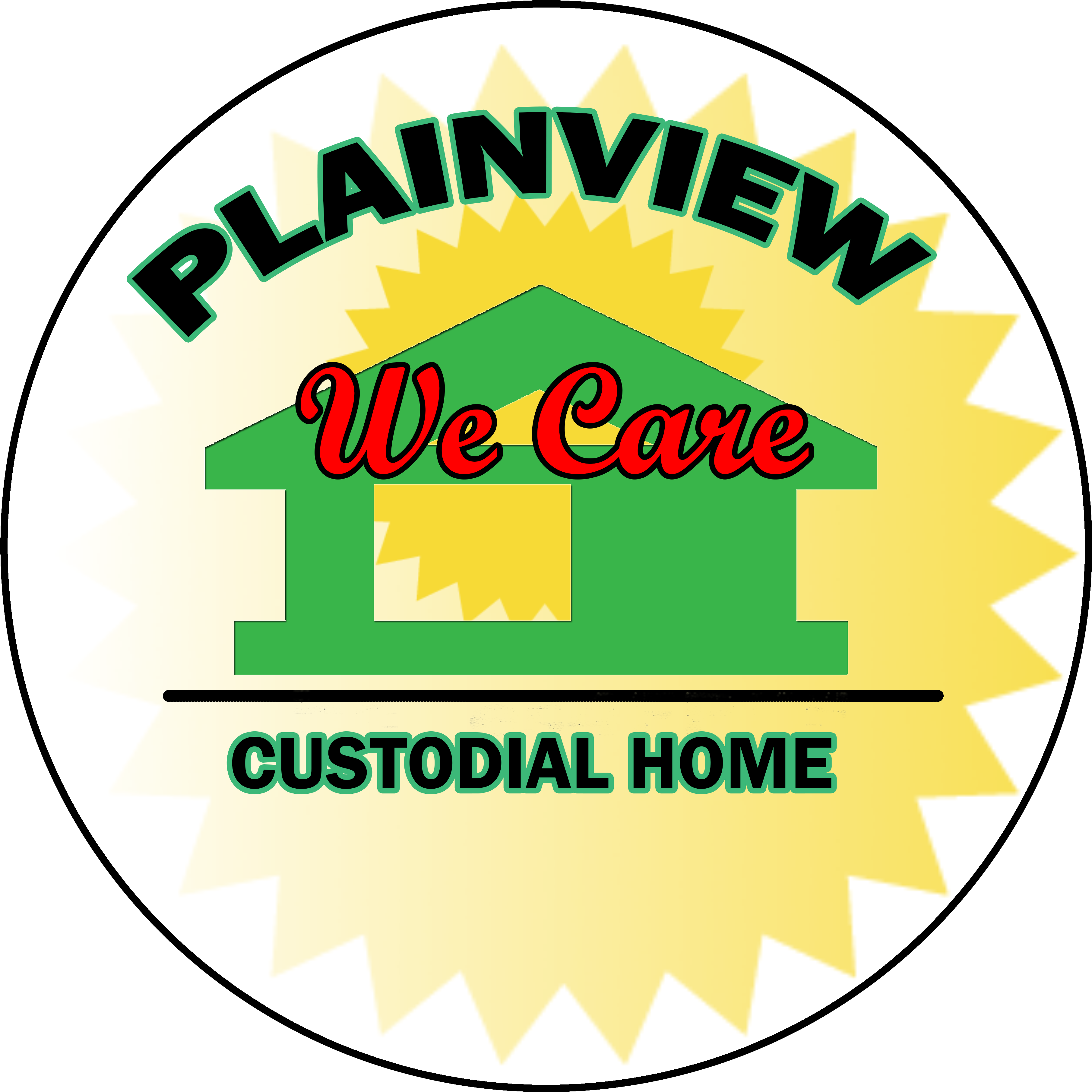 Plainview Custodial Home Clipart (3646x3646), Png Download