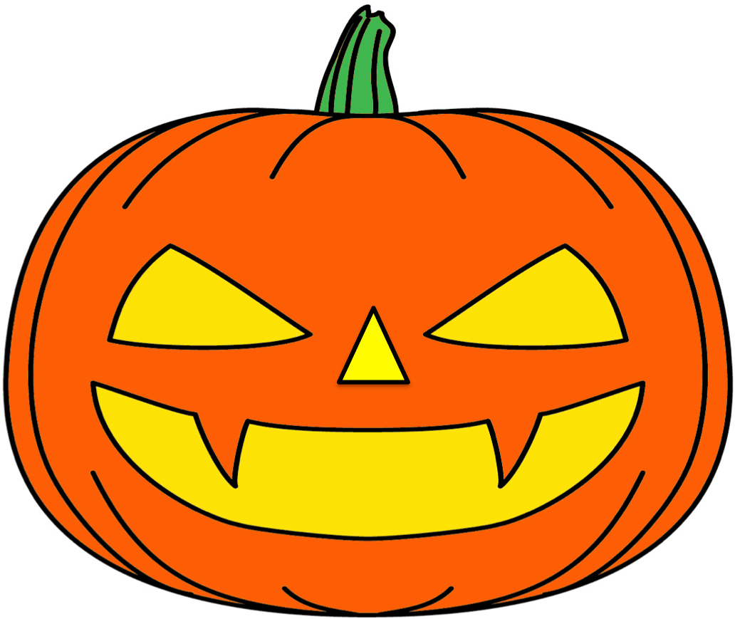 Regular Pumpkin Carving Clipart (1119x911), Png Download