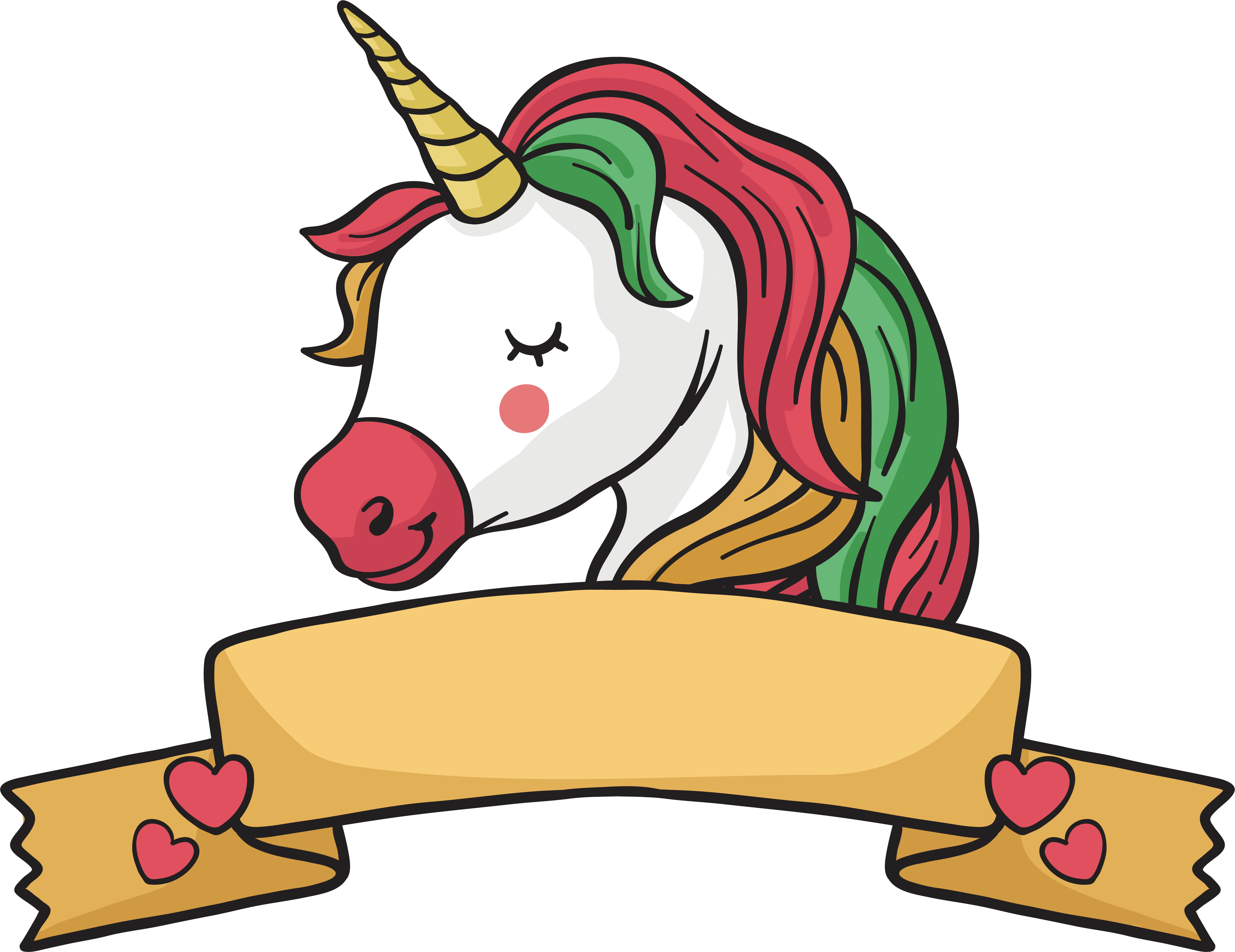 Clip Art Ribbon Title Box Transprent Png - Clip Art Transparent Png (3860x2976), Png Download