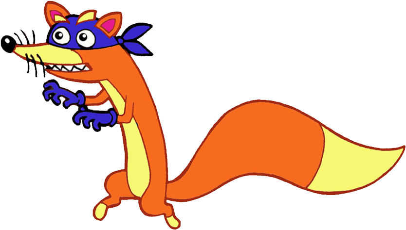 Dora The Explorer - Swiping No Swiping Clipart (848x507), Png Download