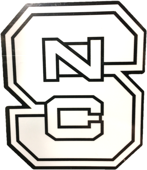 North Carolina State Wolfpack Vinyl Decal Clipart (600x600), Png Download