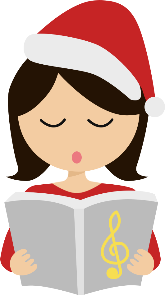 Hark The Herald - Cartoon Clipart (1000x1000), Png Download