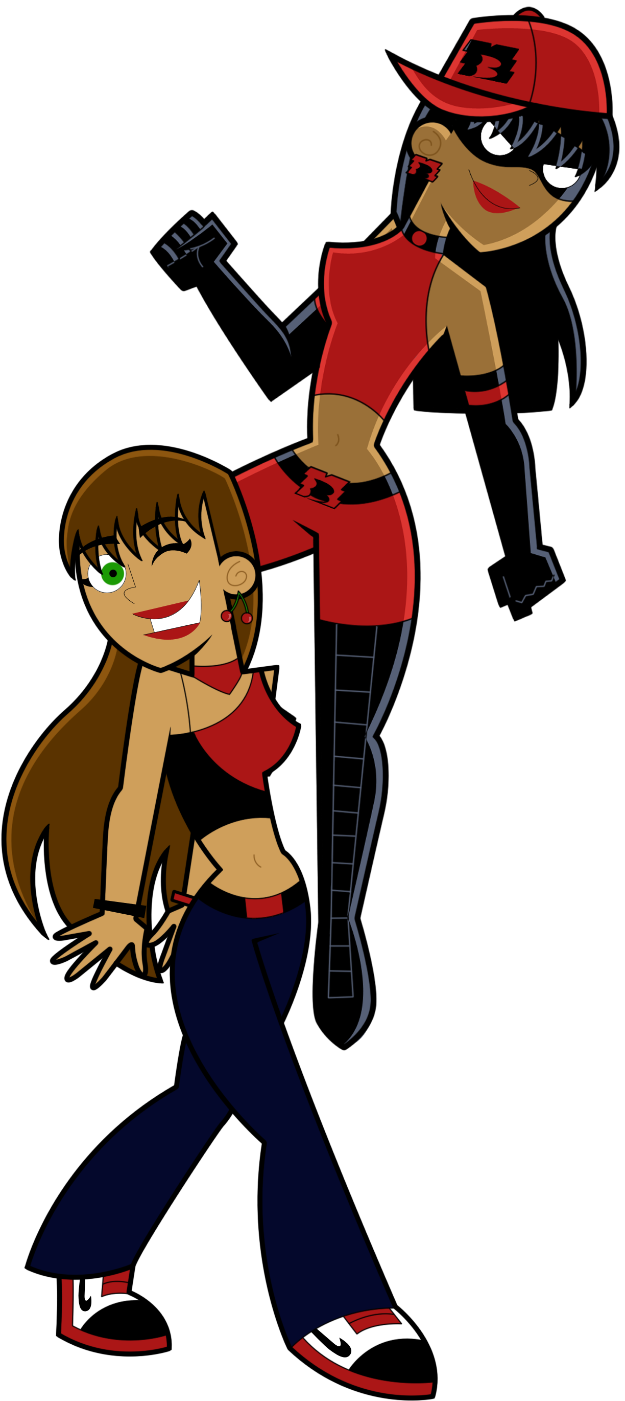 Fallen Angel Clipart Danny Phantom - Danny Phantom Oc Girl - Png Download (1271x2747), Png Download