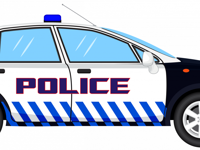Download Police Car Clipart - Police Car Png Transparent Png (800x600), Png Download