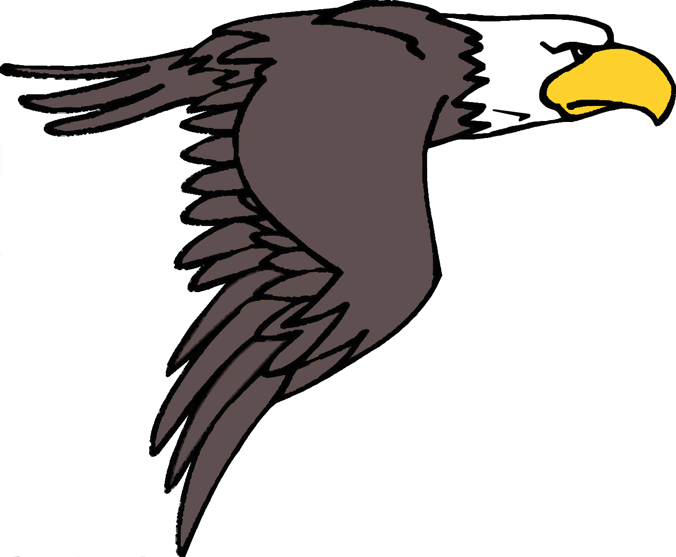 Cafferata Jr - Eagle Clip Art - Png Download (1391x1146), Png Download