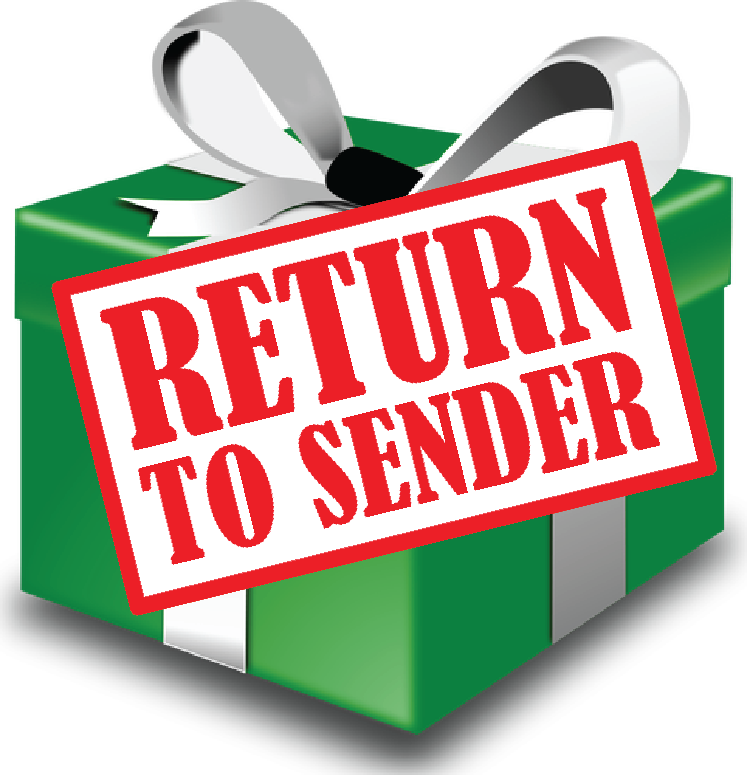 Provide Return Shipping Labels On All Outgoing Parcels - Present Clip Art - Png Download (747x775), Png Download
