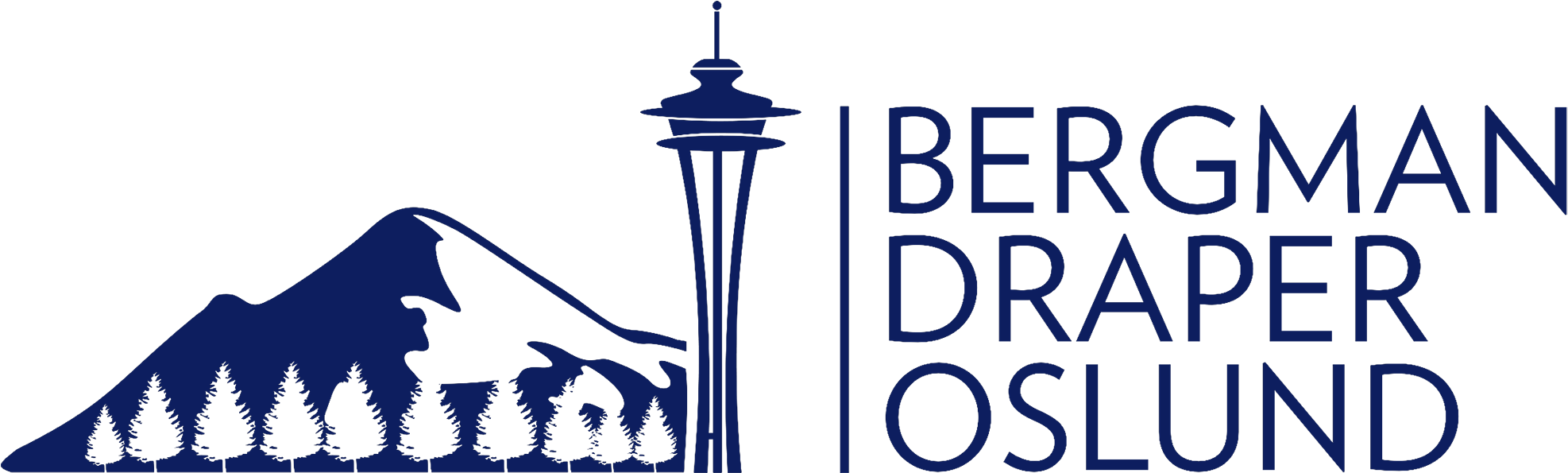 Bergman Draper Oslund Pllc Logo - Illustration Clipart (1999x618), Png Download