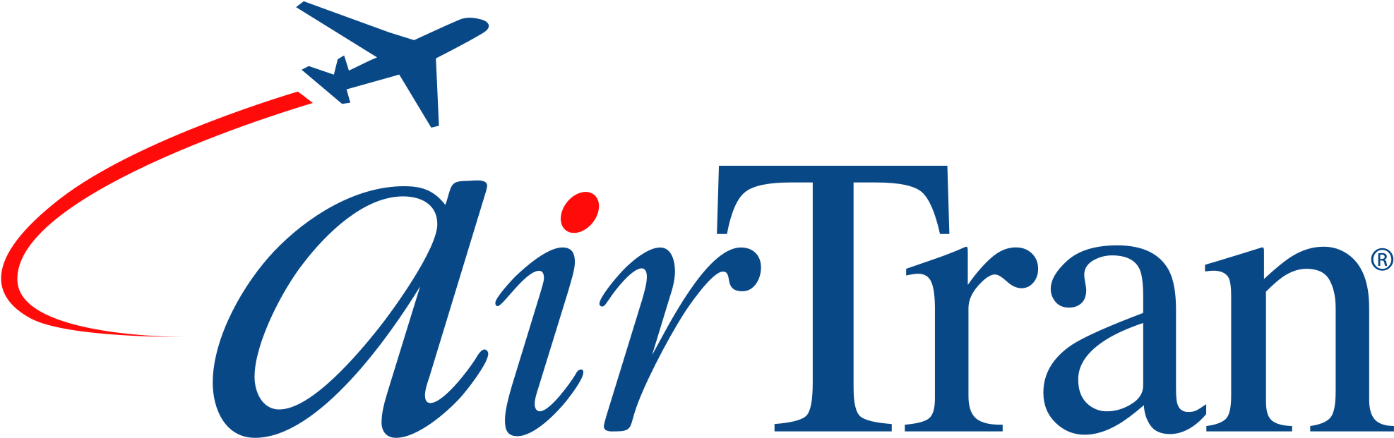Airtran Airways - Airtran Airways Logo Clipart (2000x635), Png Download