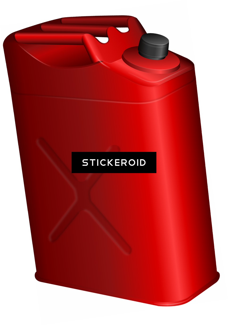 Jerrycan Canister Technic - Plastic Clipart (968x1378), Png Download