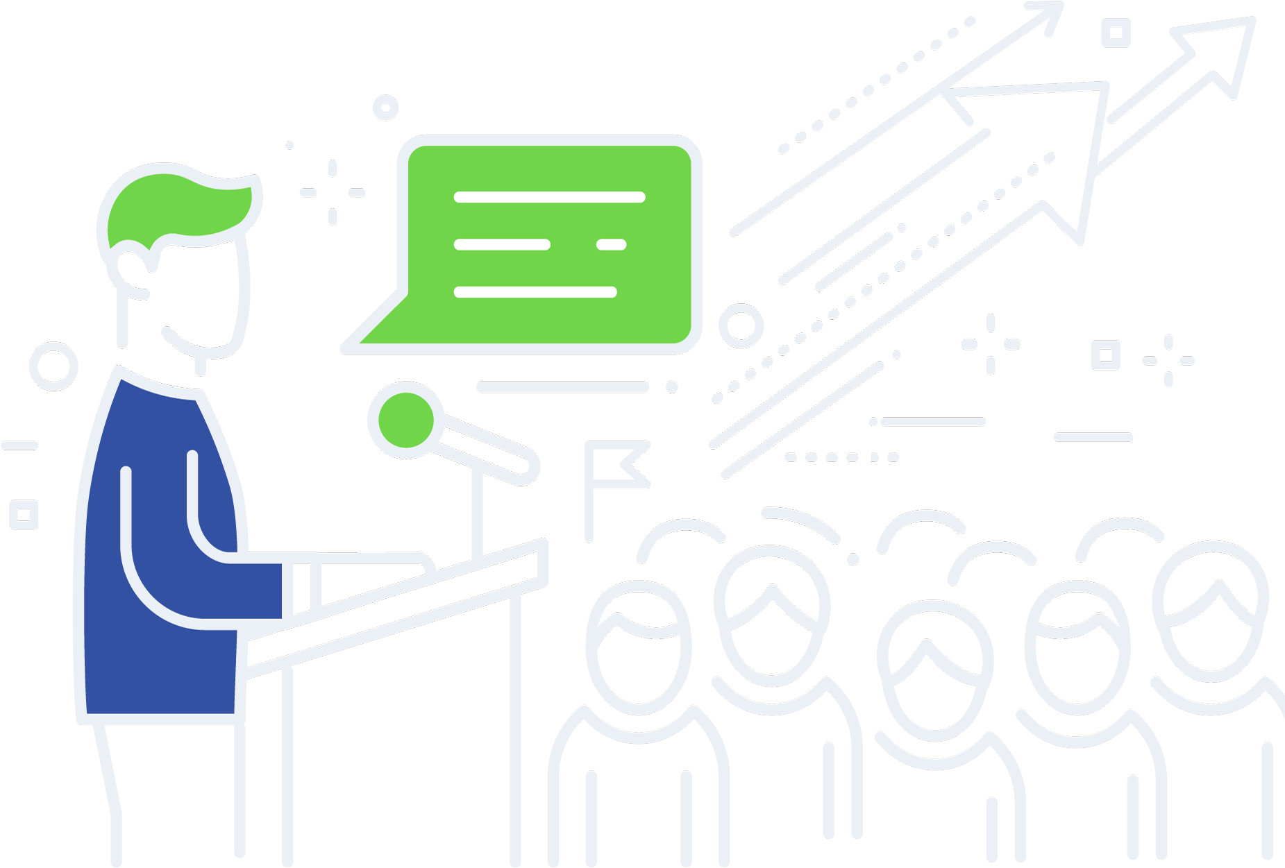 He Is An Engaging And Dynamic Motivational Speaker - Motivational Speaker Clipart (1900x1396), Png Download