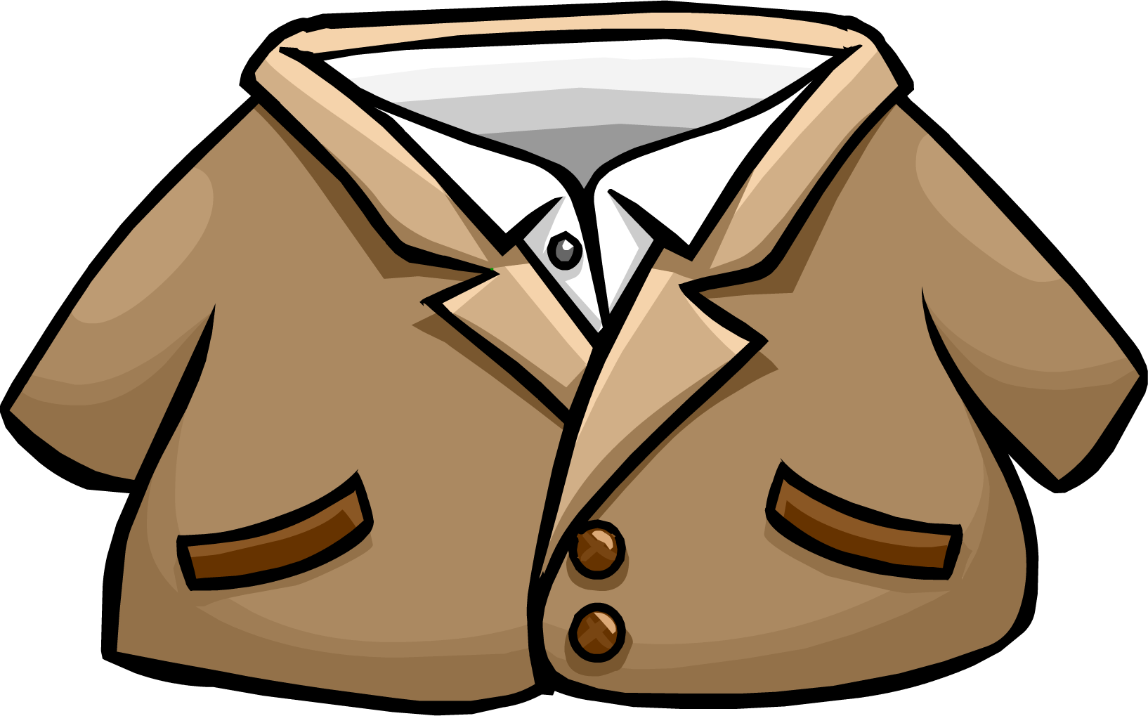 Casual Suit Jacket - Suit Clipart (1634x1019), Png Download