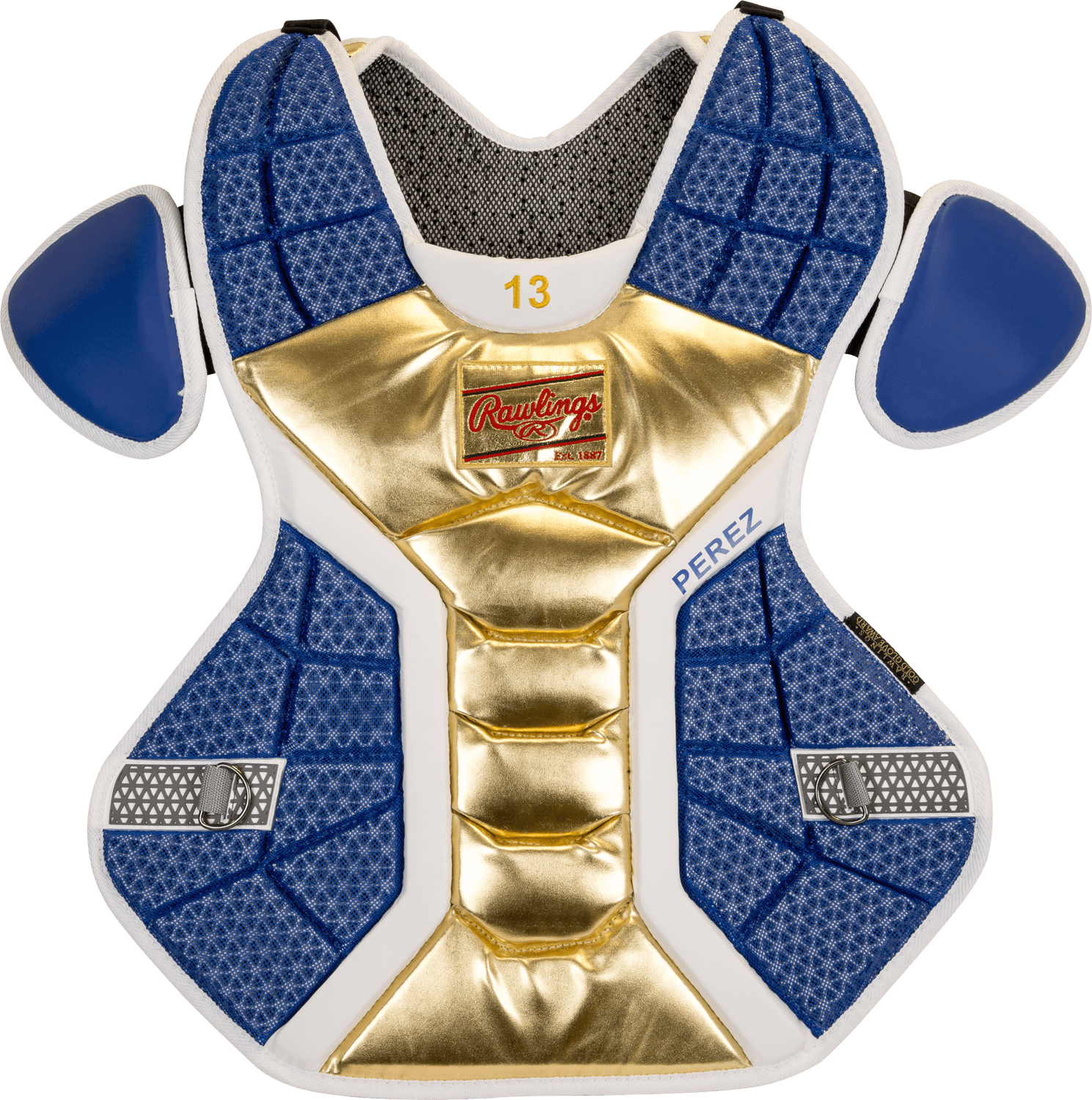 Rawlings Catchers Gear Salvador Perez - Rawlings Catcher Chest Protector Clipart (1489x1500), Png Download