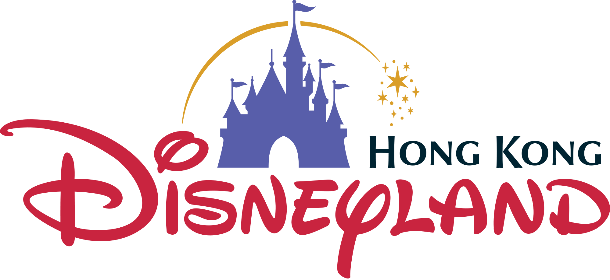 Clipart Download Disneyland Clipart Hong Kong - Hong Kong Disneyland Resort Logo - Png Download (1280x589), Png Download