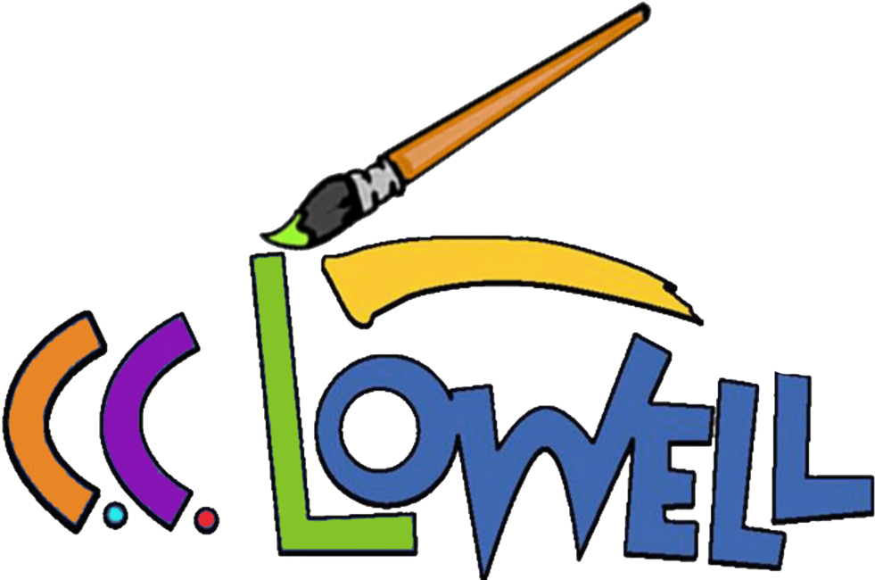 Cc Lowell - Paint Brush Clipart - Png Download (1000x667), Png Download